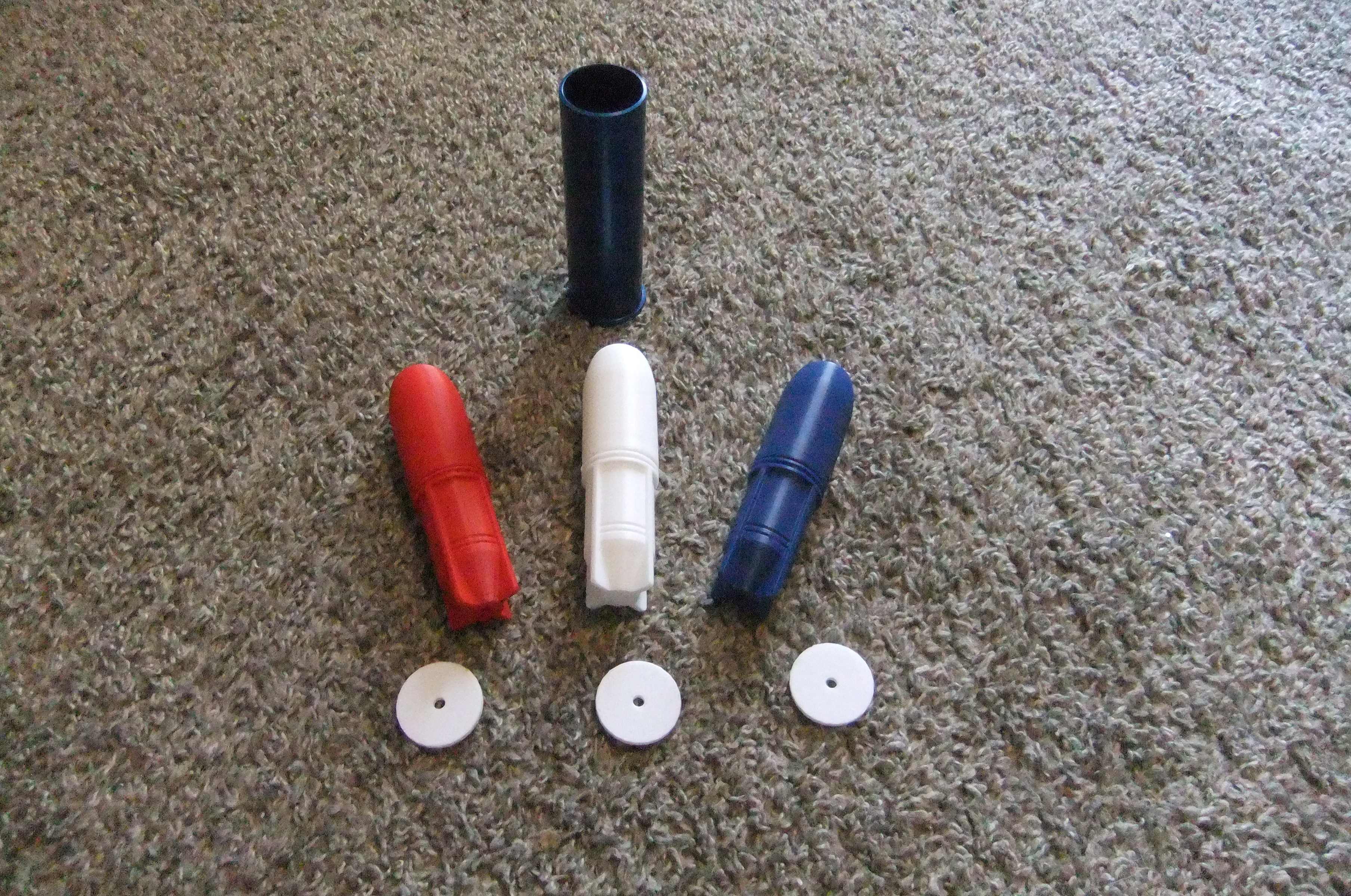 RWB Jumbo 3D Printed 37mm Plastic Projectile Kit