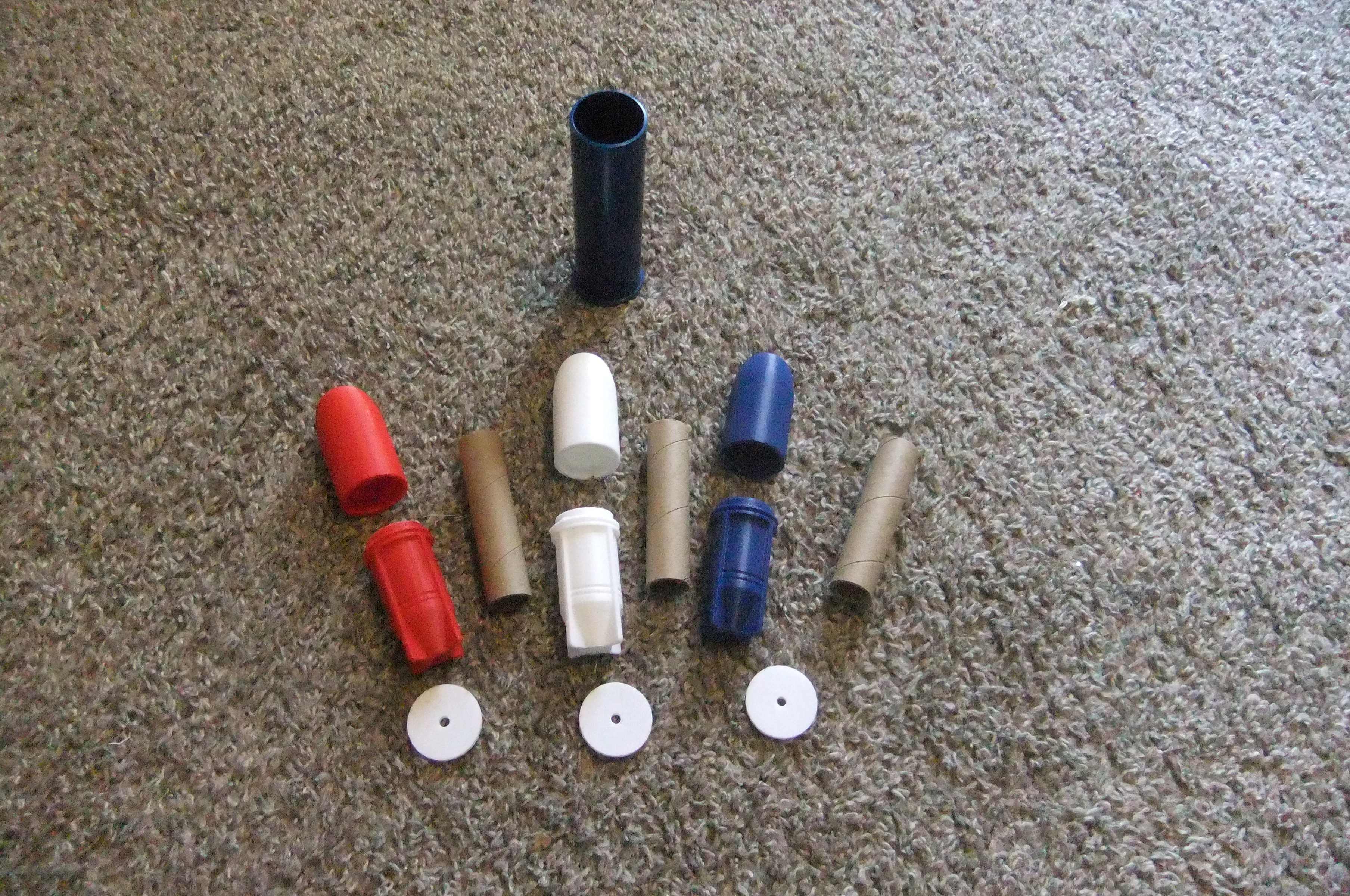 RWB Jumbo 3D Printed 37mm Plastic Projectile Kit