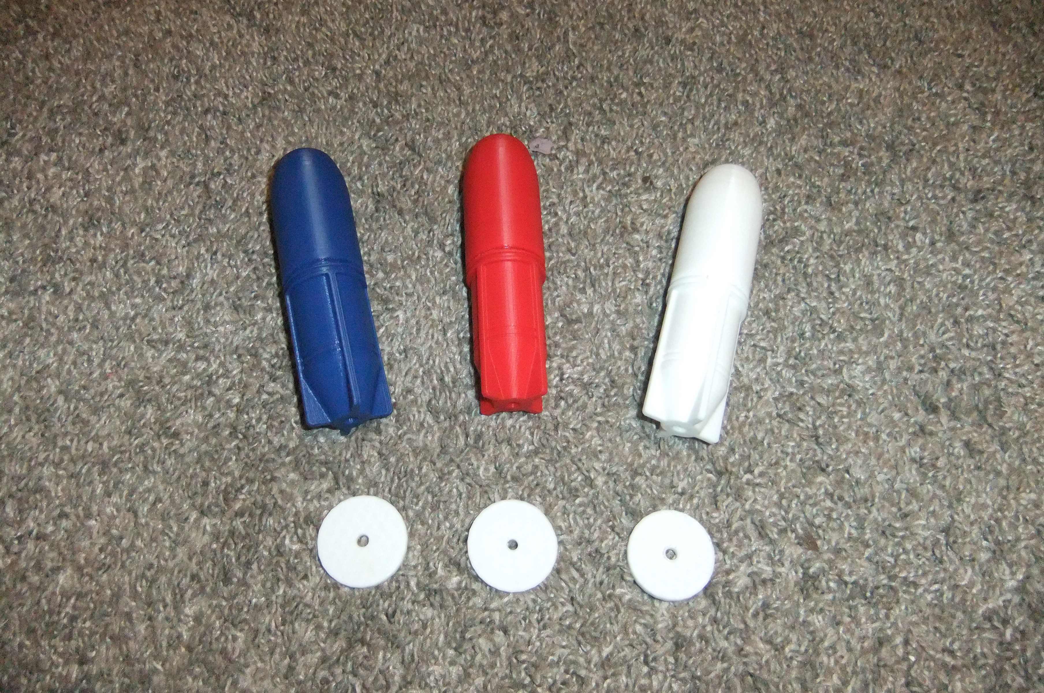 RWB Jumbo 3D Printed 37mm Plastic Projectile Kit