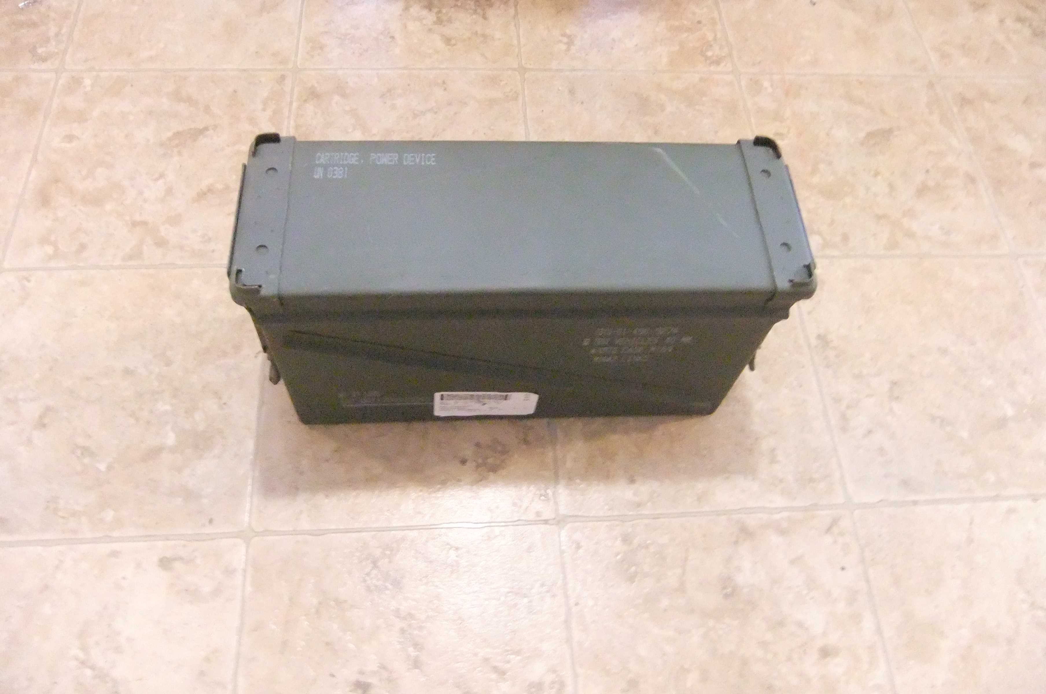 Ammo Can, 37mm ammo supplies