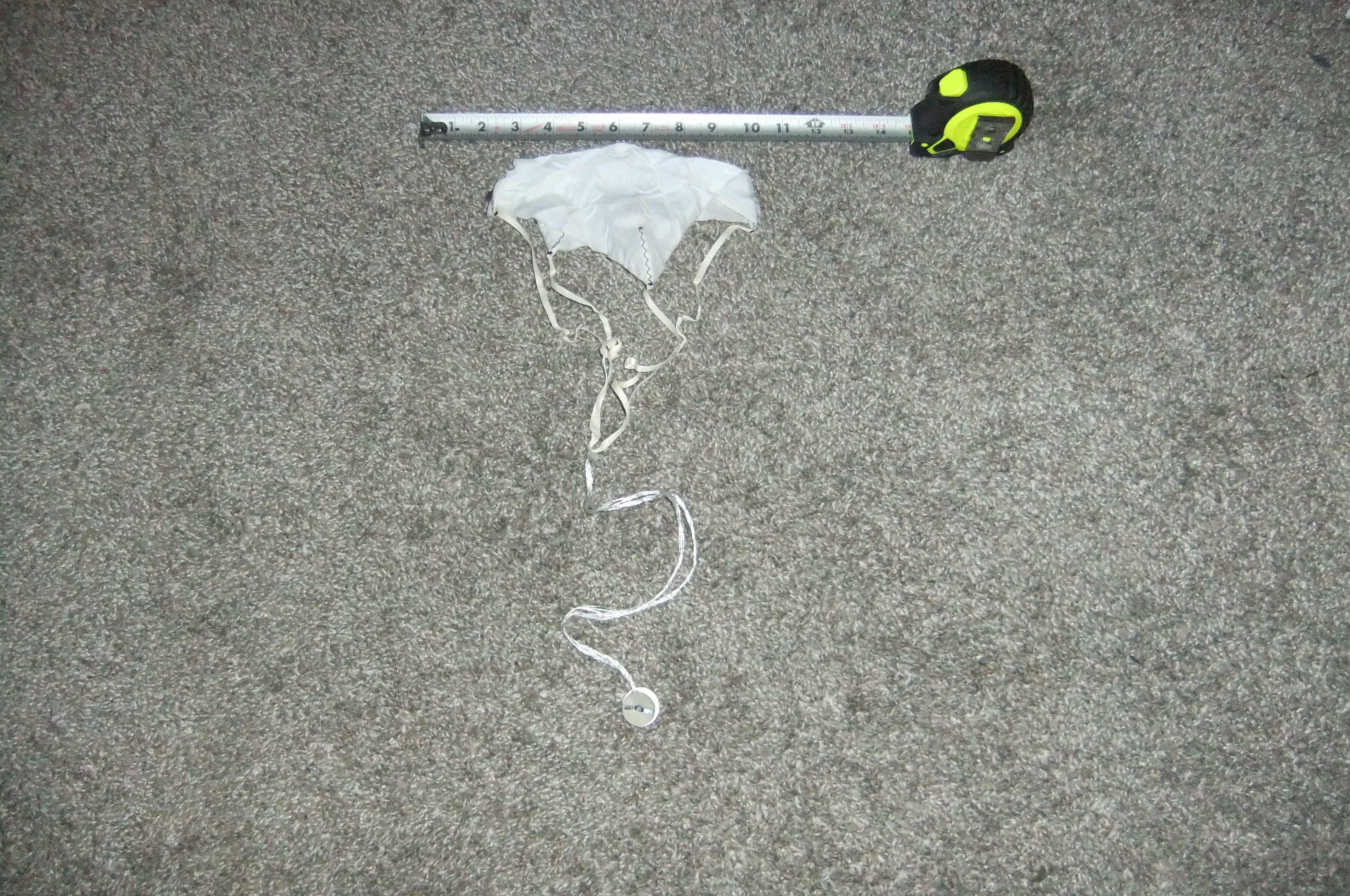 5ct Surplus Nylon Parachutes