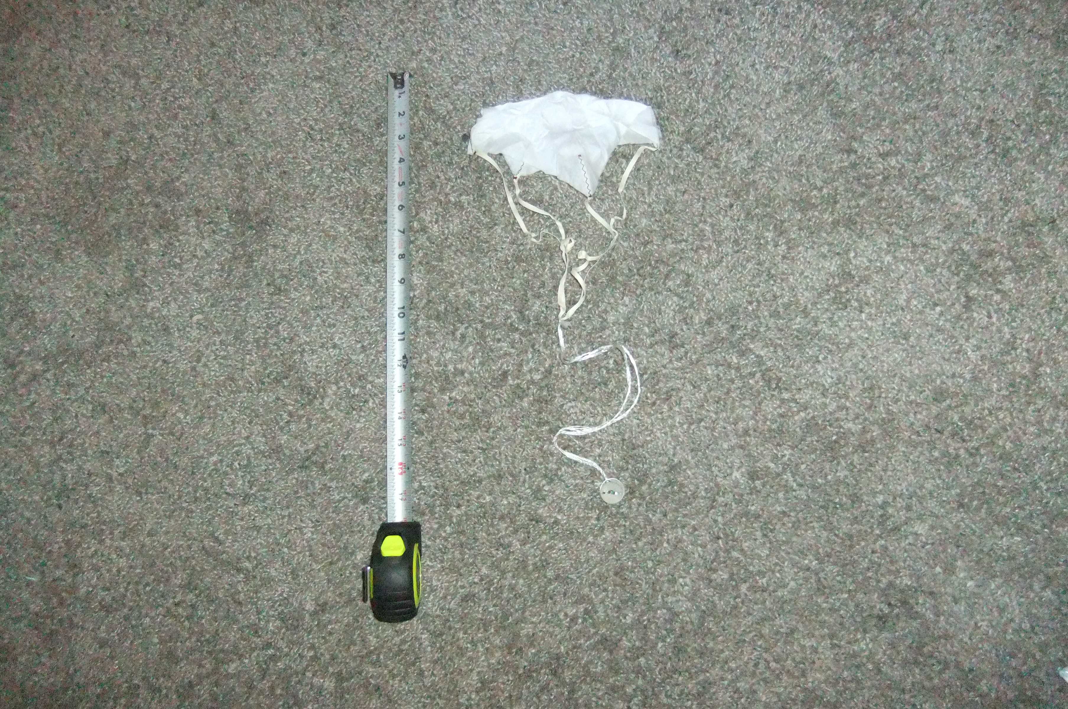 5ct Surplus Nylon Parachutes