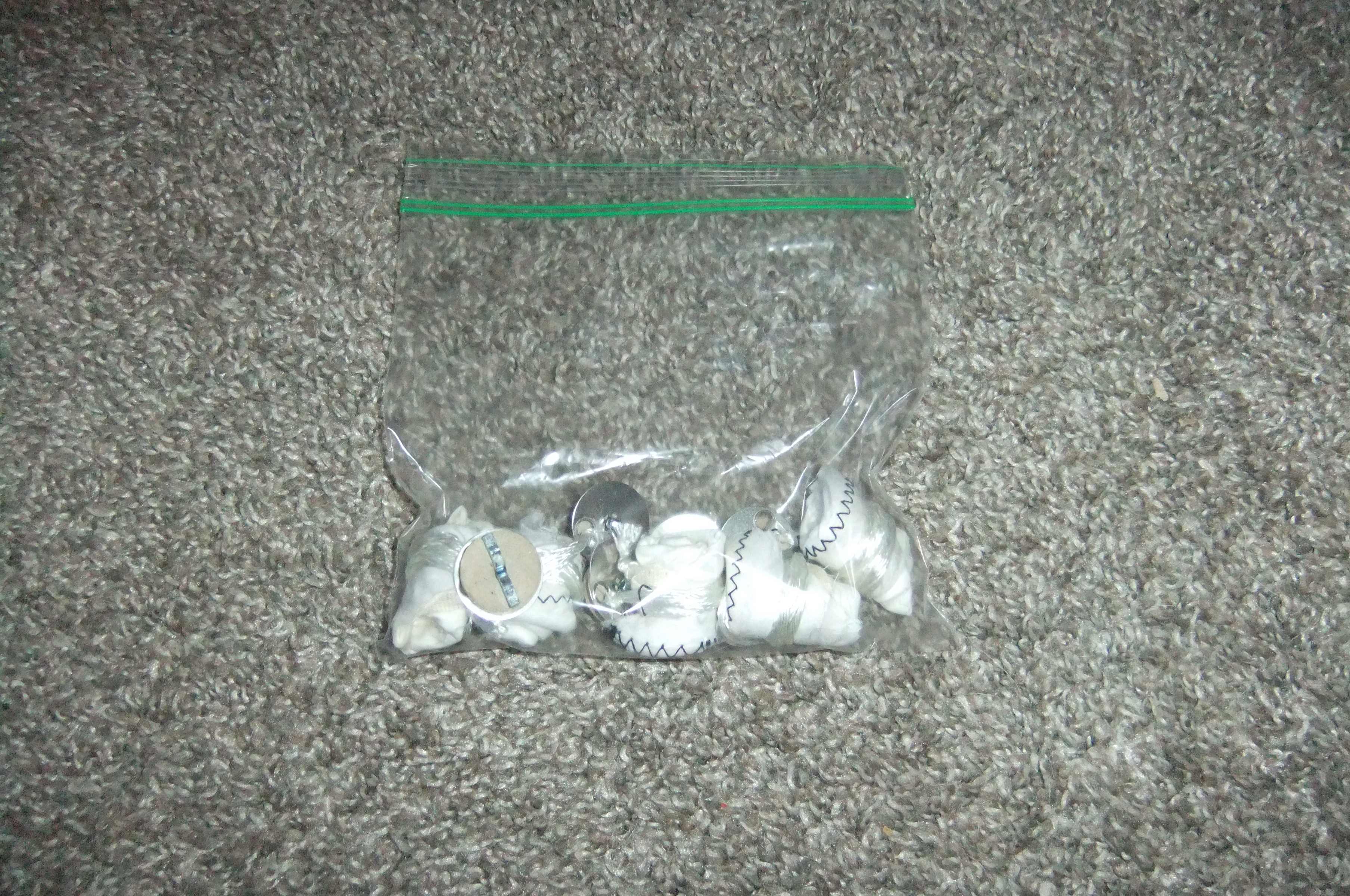 5ct Surplus Nylon Parachutes