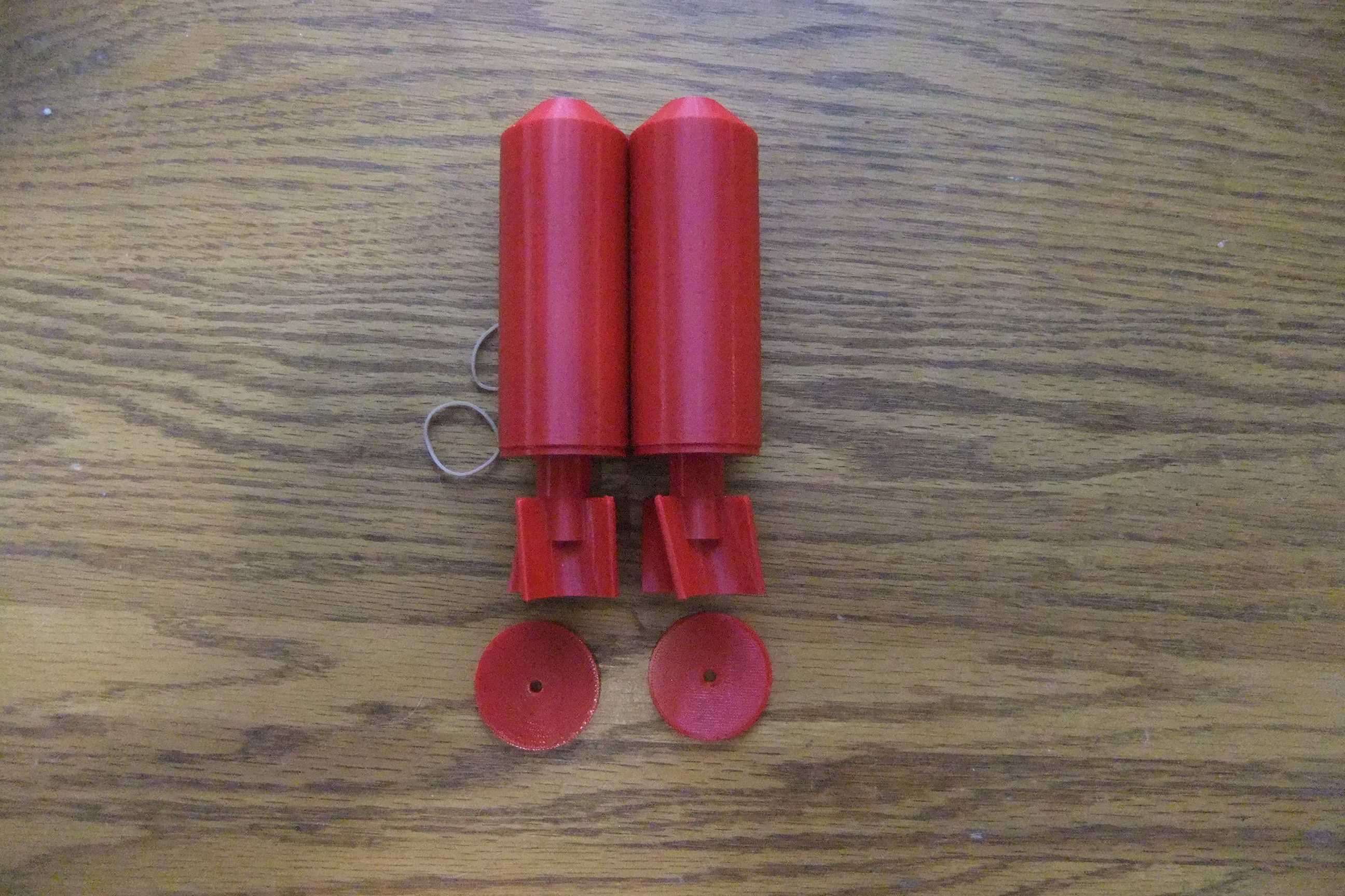 RWB Jumbo 3D Printed 37mm Plastic Projectile Kit