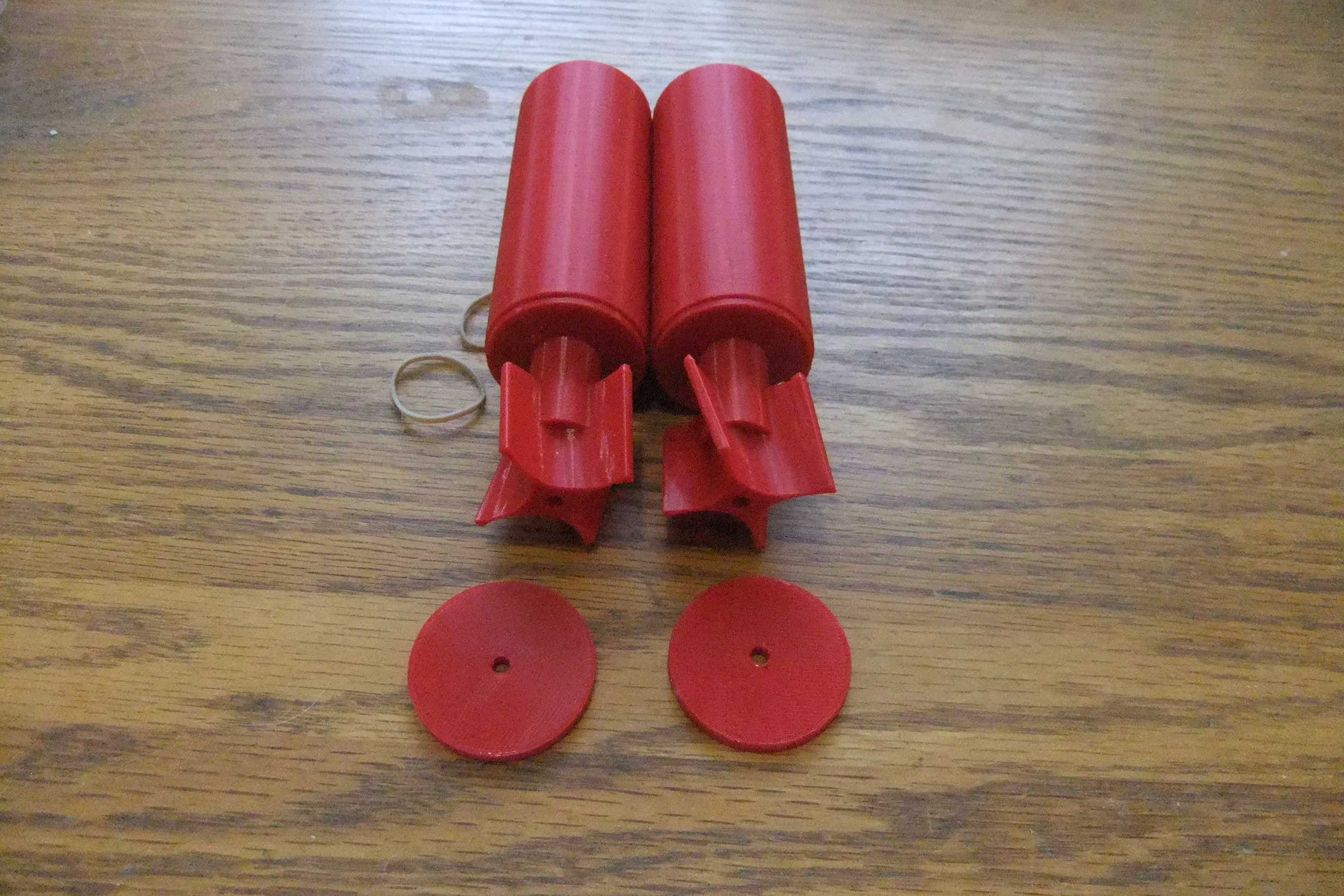 RWB Jumbo 3D Printed 37mm Plastic Projectile Kit