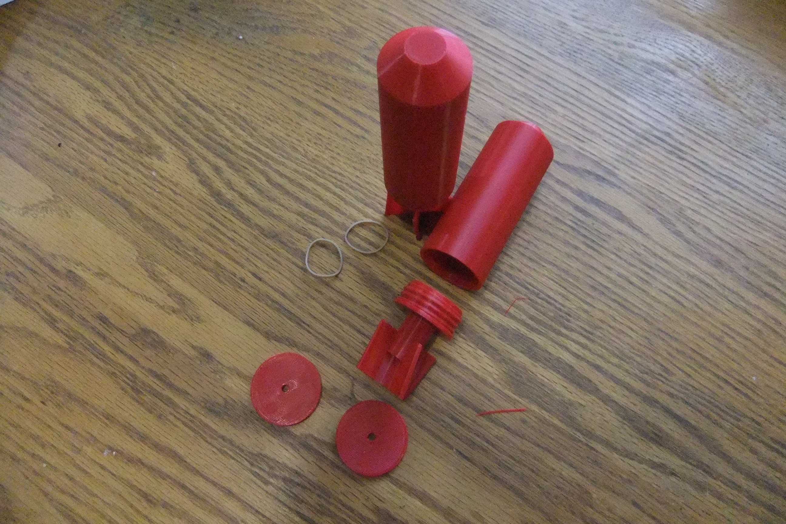 RWB Jumbo 3D Printed 37mm Plastic Projectile Kit