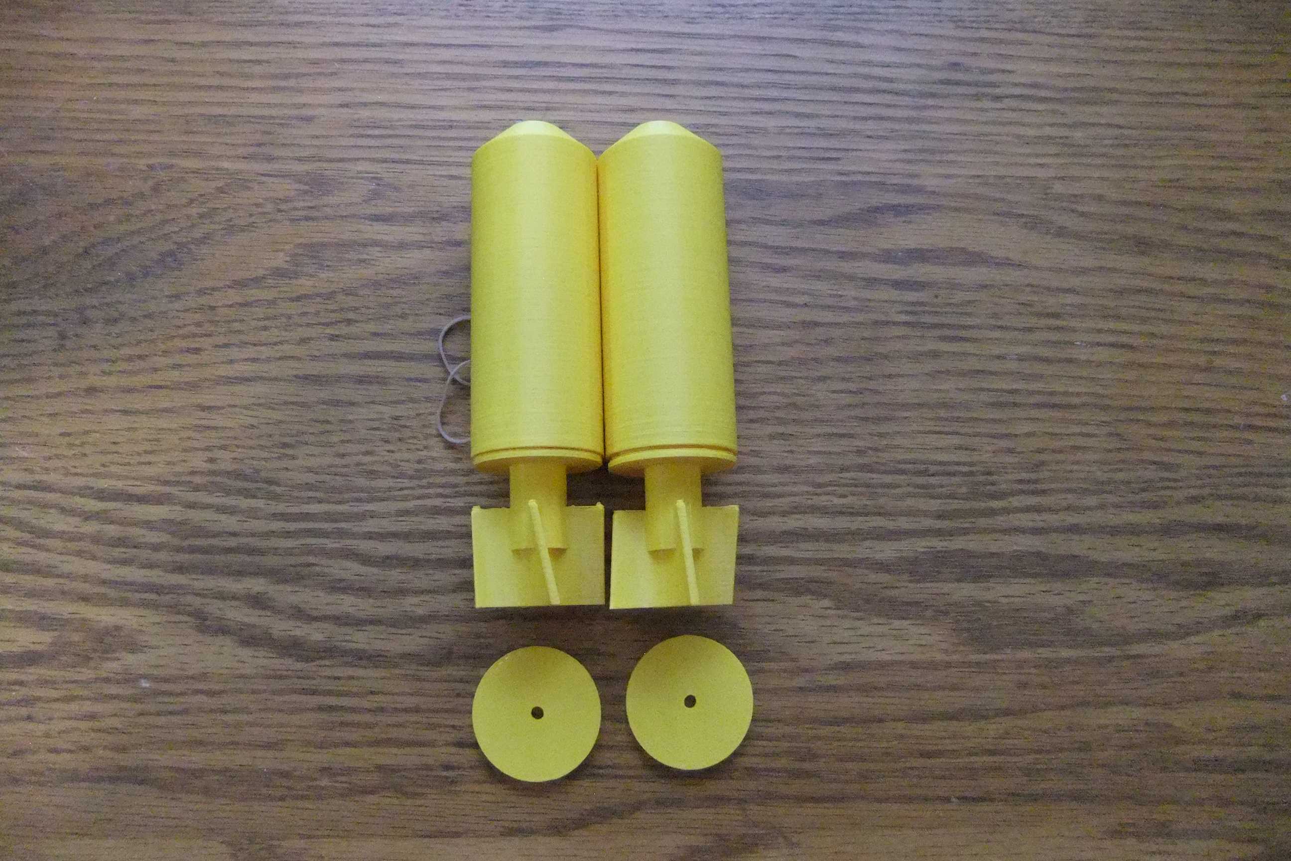 RWB Jumbo 3D Printed 37mm Plastic Projectile Kit