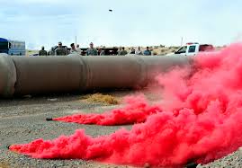 Military Blue Colored Smoke Kit