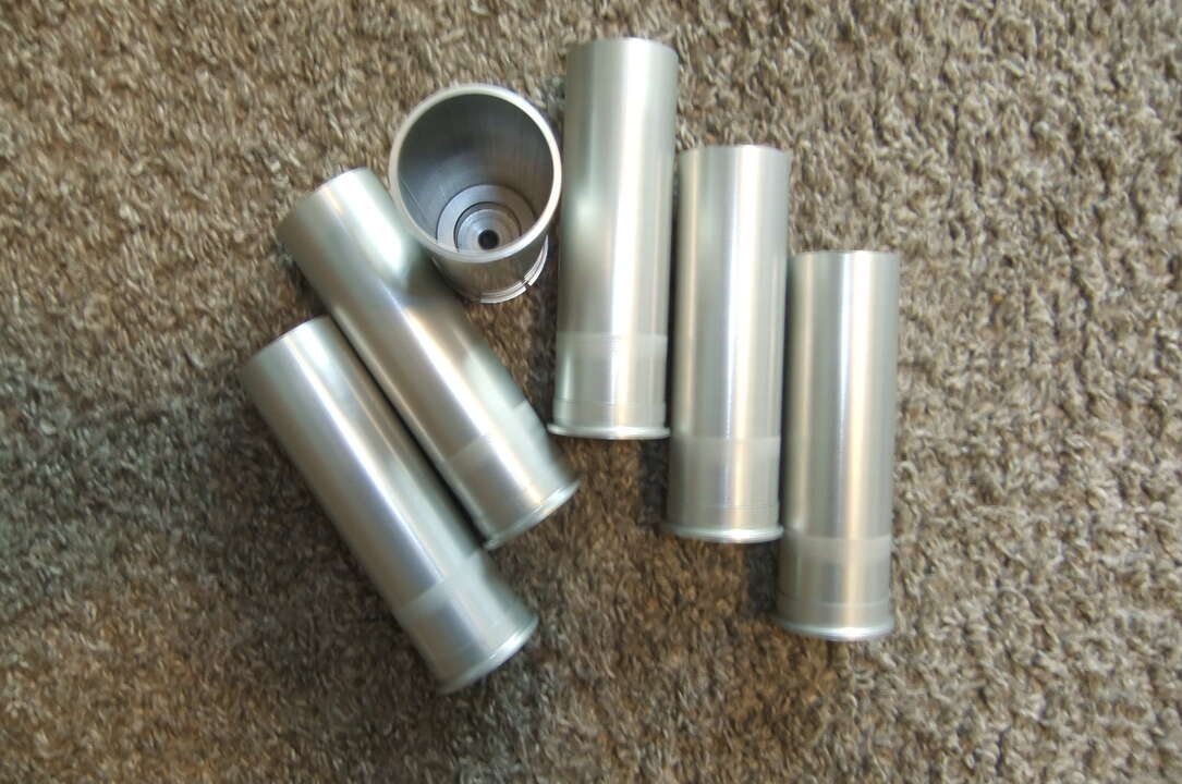 Custom 37mm 3in Screw Apart Casings with Milled in Powder Cup