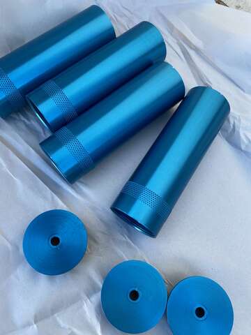 Hybrid 37mm 5in Screw Apart Casings with Milled in Powder Cup