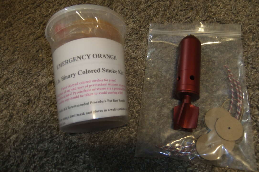 P.P.S. Steel Tip Barrier Penetrating Projectile Starter Kit! (Orange Smoke)
