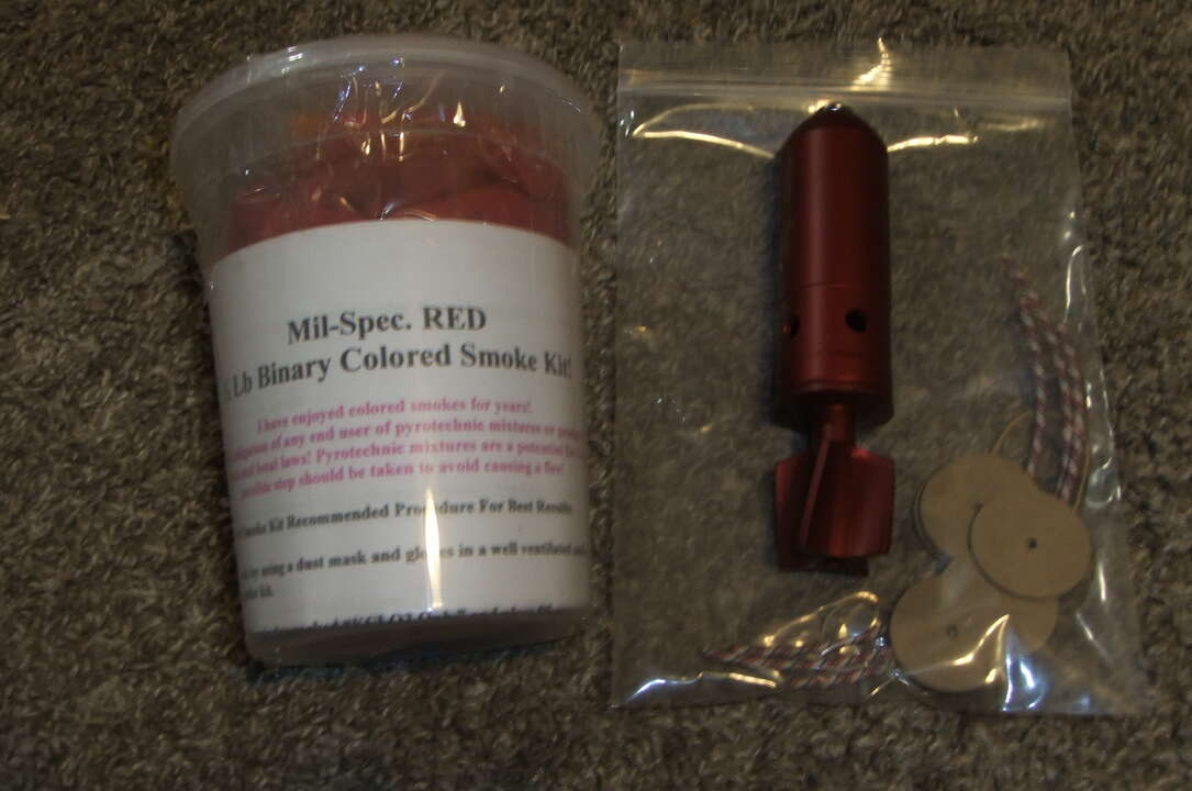 P.P.S. Steel Tip Barrier Penetrating Projectile Starter Kit! (Red Smoke)