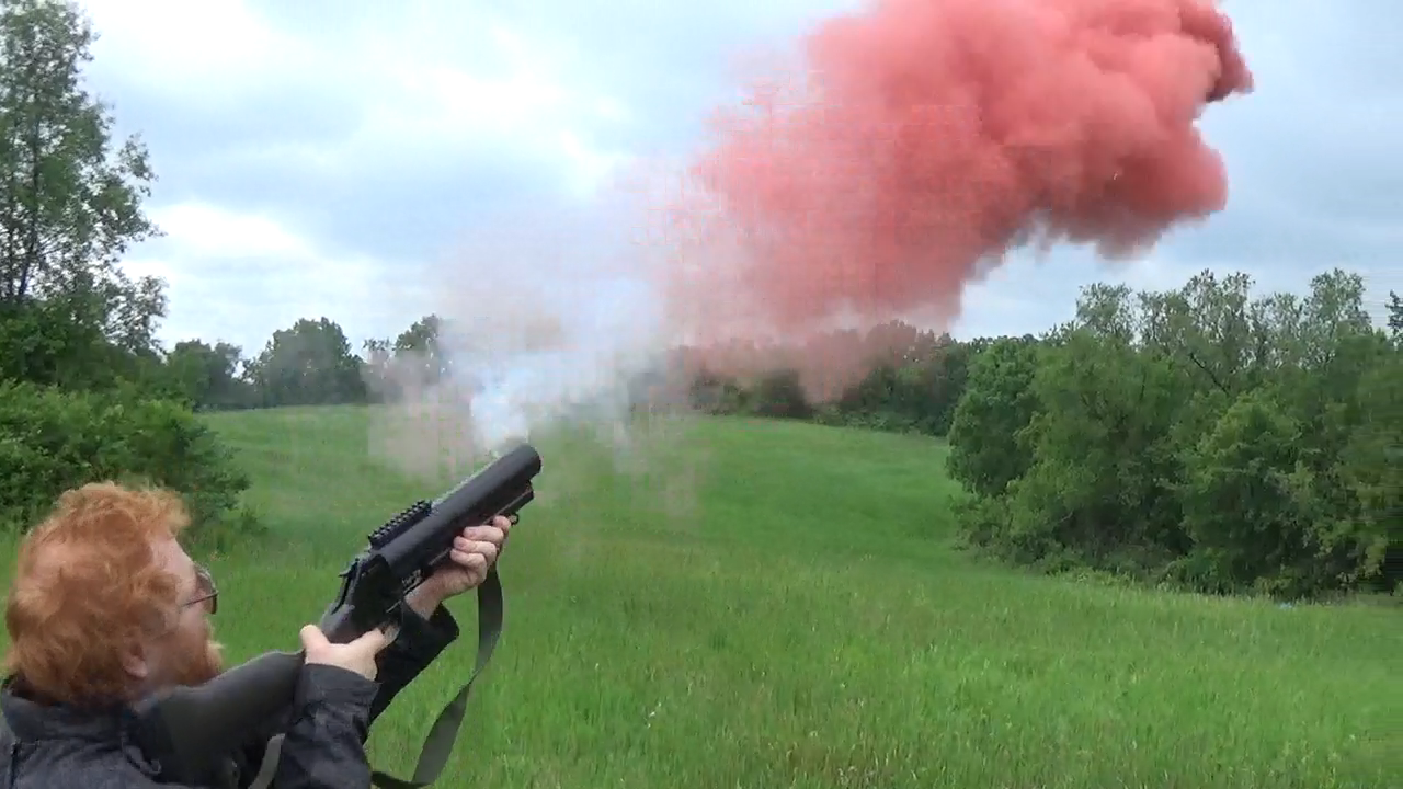 37mm Color Change Smoke Flare Ammo