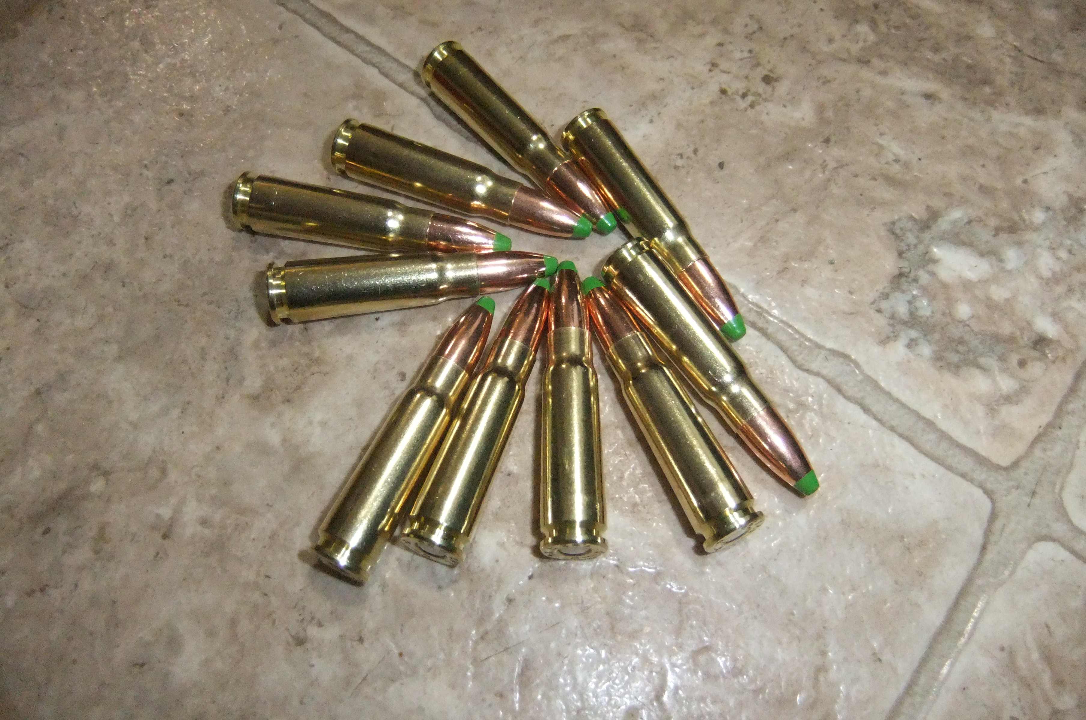 7.62x39 Green Tracer Ammo