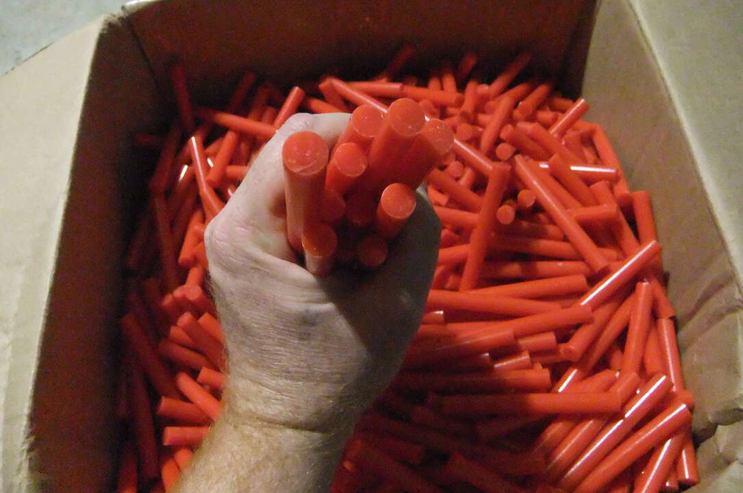 Firecracker Red! Multi-Temp Hot Glue 1lb Bag