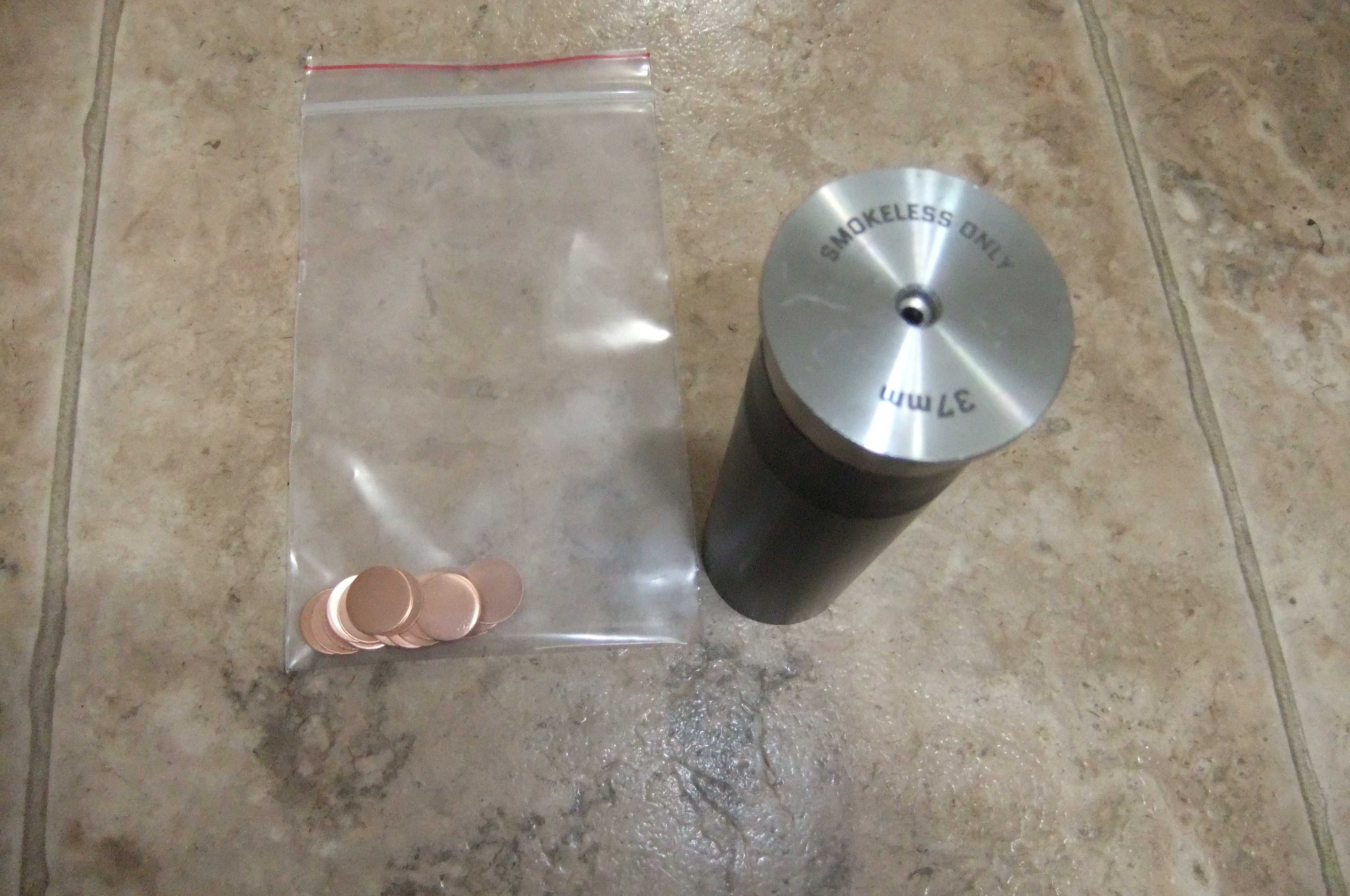 Screw Apart Smokeless 37mm Casing