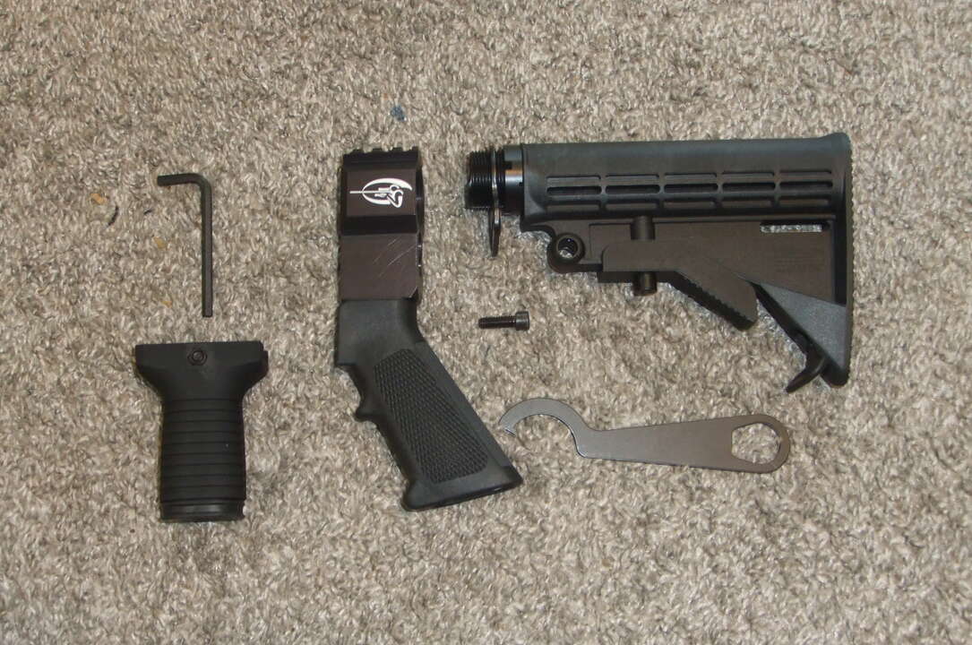 Complete Tac-D Standalone Stock and Grip Kit
